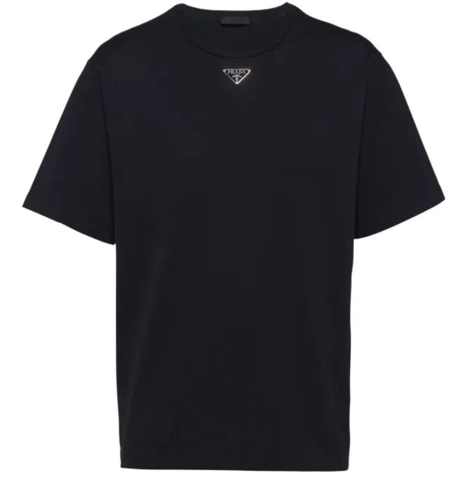 T-shirt Triangle Logo – Prada