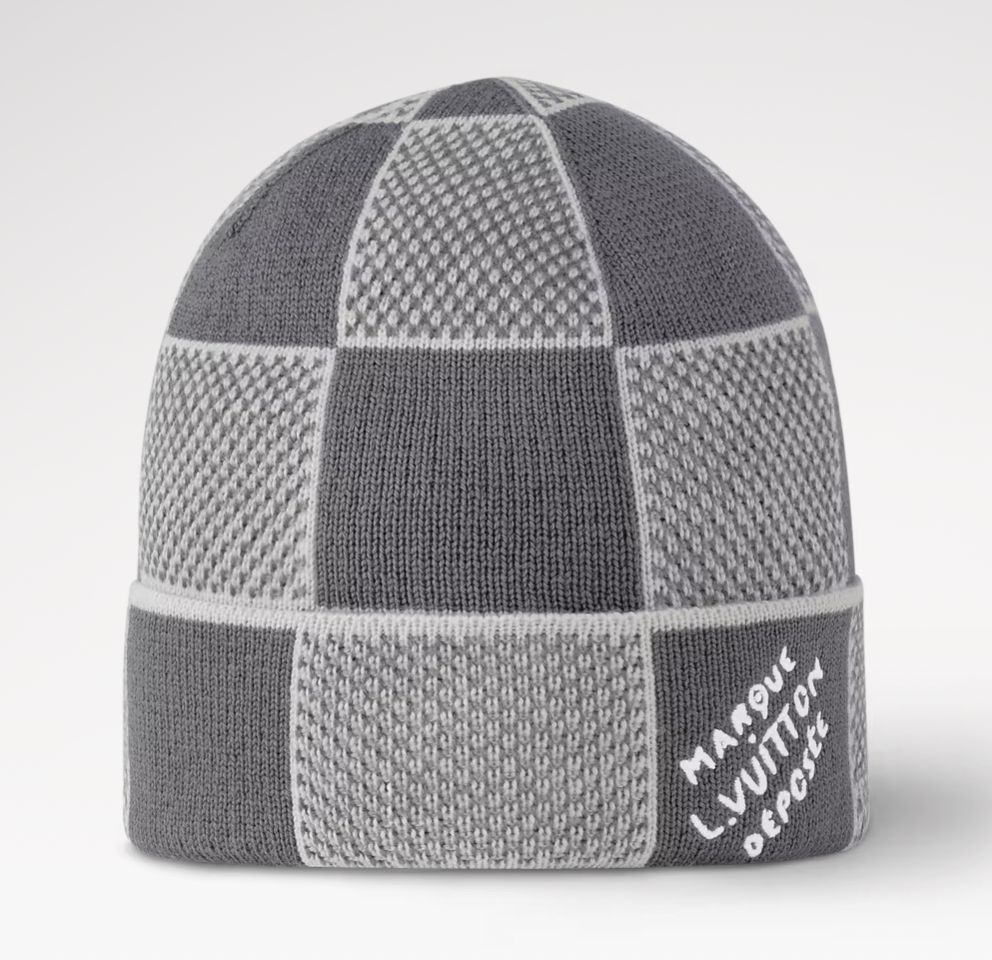 Louis Vuitton – Bonnet Maille Damier