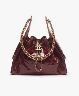 Chanel Sac Seau Chaîne Dorée