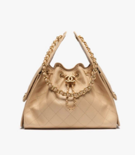 Chanel Sac Seau Chaîne Dorée