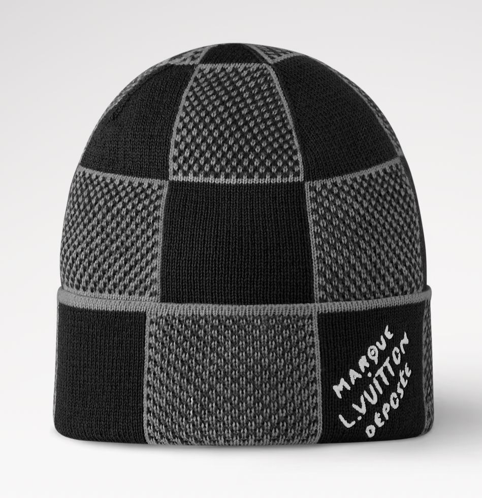 Louis Vuitton – Bonnet Maille Damier